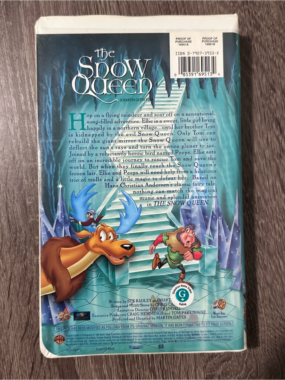 The Snow Queen VHS - Picture 2 of 5